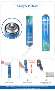 Solution d'étanchéité et de fixation professionnelle pour les projets de construction en <span class=keywords><strong>mousse</strong></span> <span class=keywords><strong>PU</strong></span> - Product Image 4
