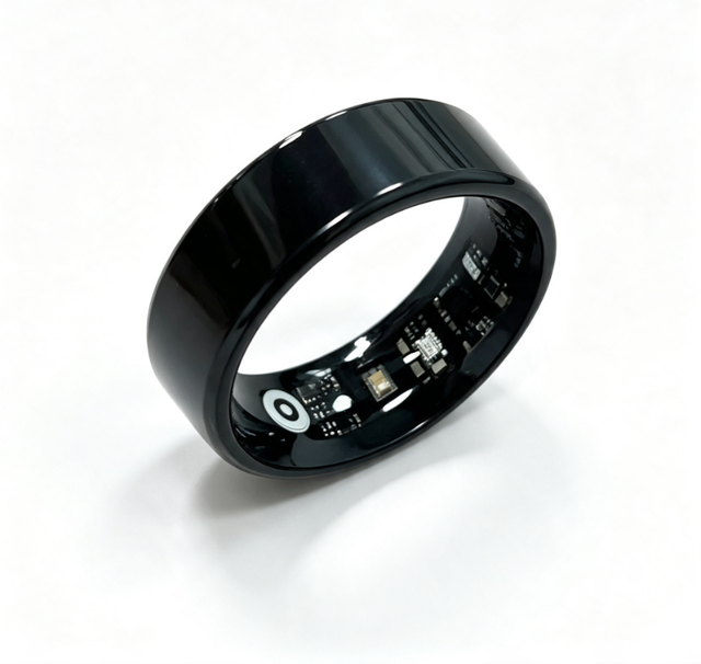 Elegant Smart Health Ring Magnetic Charging Unisex Fitness Ring  All-day Sleep Tracking Vital Signs Monitoring Smart Ring
