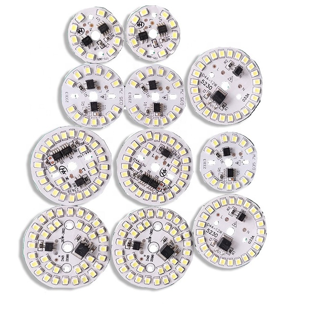 Customized 5230 SMD LED Chip 12W LED Lamp Circuit Modules  MCPCB Manufacturer