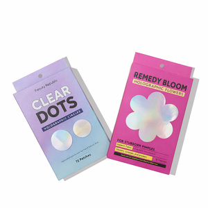 กล่องบรรจุภัณฑ์เครื่องสำอางแบบกำหนดเอง ผลิตจากวัสดุรีไซเคิลรักษ์โลก พร้อมการปั๊มนูนและเคลือบยูวีเฉพาะจุดบนกระดาษพิเศษ สำหรับร้านค้าปลีกเครื่องสำอาง - Product Image 1