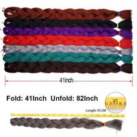 Extensions de cheveux synthétiques tressées de 165g, texture Yaki, pour tresses au crochet, extensions naturelles en boîte pour femmes noires - Vente en gros
