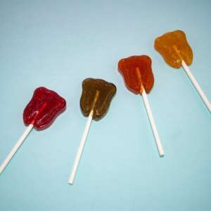 Sucettes en forme de patte d'ours aromatisées aux fruits, sucettes dures Pop Rocks, vente chaude - Product Image 3