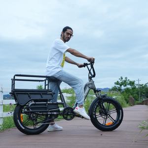 Eu Wh Bicicleta eléctrica C1 Ebike Bicicleta eléctrica de largo alcance Bicicleta eléctrica de gran capacidad Bicicleta eléctrica de carga de aleación de aluminio para adultos - Product Image 4