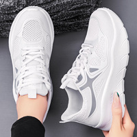 Sepatu Fashion Berbagai Warna Sepatu Kasual Platform Sneakers Kasual Sepatu Lari Baru Sol Tebal Sepatu Bernapas