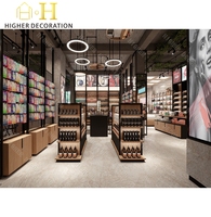 Aménagement intérieur de magasins de cosmétiques, présentoirs de cosmétiques personnalisés, mobilier cosmétique durable pour comptoir de maquillage