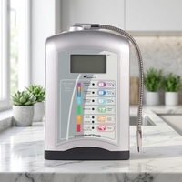 Ioniseur d'eau alcaline classique première génération 5 plaques, fiabilité éprouvée 10 ans, 1 filtre, nettoyage automatique, écran LCD simple, CE, OEM, ODM