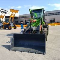 Produsen Tiongkok 4x4 Backhoe Loader Retro Excavadora China Wheel Mini Excavator Backhoe Loader