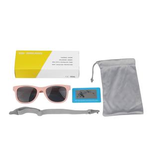 2025 Lunettes <span class=keywords><strong>de</strong></span> <span class=keywords><strong>soleil</strong></span> personnalisées pour garçons et filles Lentilles TAC polarisées flexibles avec sangle pour enfants - Product Image 4