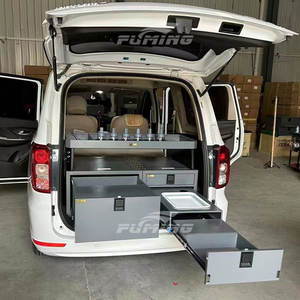 Modifica Auto Camper <span class=keywords><strong>Interni</strong></span> Aggiornati per Cucinare e Campeggiare Auto con Letto Modificato - Product Image 2