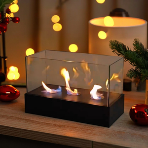Al por mayor <span class=keywords><strong>mejor</strong></span> mini moderno personalizado manual de mesa de <span class=keywords><strong>bioetanol</strong></span> combustible chimenea de metal interior al aire libre uso calentadores de llama real - Product Image 4