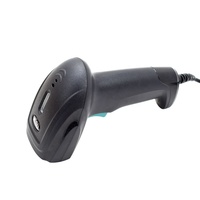 Lecteur de codes-barres laser filaire USB, lecteur de codes 1D portable pour les points de vente, l'entrepôt et la logistique