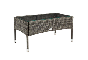Set Divano da Esterno Moderno in Metallo e Rattan PE, Impermeabile, Pieghevole, Comodo, 4 Posti, <span class=keywords><strong>per</strong></span> Cortile e <span class=keywords><strong>Giardino</strong></span> - Product Image 6