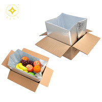 Sacs d'Expédition Isothermes Alimentaires, Refermables, en Film Thermique Isolé avec Fermeture Éclair, Protection Réfrigérante