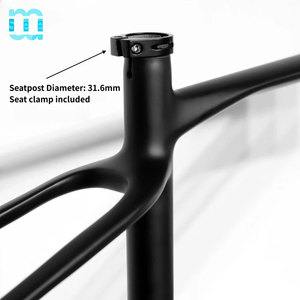 <span class=keywords><strong>Cuadro</strong></span> de Bicicleta MTB SeeMore 29er XC Hardtail, Fibra de <span class=keywords><strong>Carbono</strong></span> T1000, <span class=keywords><strong>Cuadro</strong></span> Todoterreno, Freno de Disco, 12*148mm Boost, Cableado Interno - Product Image 6