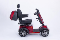 Scooter Eléctrico Ligero y Elegante R4SE en Oferta, Scooter de Movilidad de 4 Ruedas para Personas Mayores con Discapacidad, para Viajes Diarios