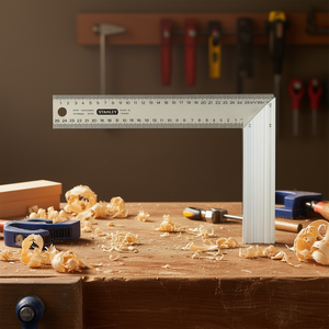 Regla de Precisión Stanley de Acero Inoxidable de 280 mm para Carpintería y Trabajos en Madera - Product Image 3