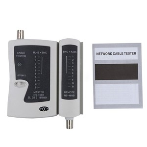 Network <b>Cable</b> Tester NS 468B <b>RJ45</b> BNC Master Remote For Network Wiring Testing - Product Image 1