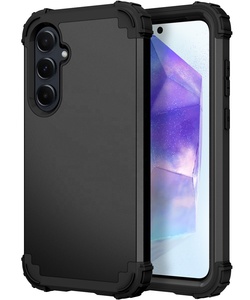 Cao cấp 3-in-1 lai Chất lượng cao cứng PC Cover quay lại cho Samsung cho Galaxy A55 đàn hồi Pro Max XR điện thoại di động Trường hợp bán buôn - Product Image 3