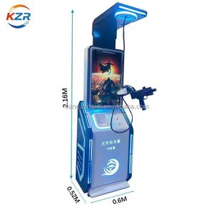 เครื่องเล่นเกมยิงปืน VR แบบใช้ร่วมกัน เครื่องเล่นวิดีโอเกมเสมือนจริงขนาดใหญ่ บริการตนเอง - Product Image 3
