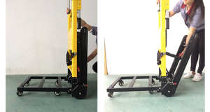 Longermay รถเข็นบันไดไฟฟ้าพับได้รถเข็นมือสำหรับปีนเขา - Product Image 6