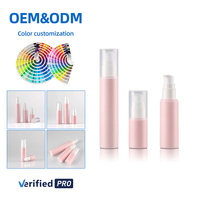 Flacon cosmétique pour stylo PP sans air, 5 pièces, prix d'usine, bouteille de parfum rechargeable, emballage de voyage, bouteille de Spray 15ml 30ml 50ml