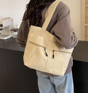 Portable and durable <b>thick</b> cotton canvas bag shopping canvas tote bag reusable canvas bag shopping bag - Product Image 2