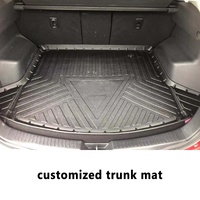Tapis de coffre résistant aux rayures en TPE pour Toyota Prius20 2004-2011