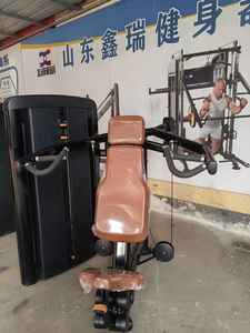 Attrezzatura Multifunzionale per Palestra Indoor, <span class=keywords><strong>Macchina</strong></span> con <span class=keywords><strong>Cavi</strong></span> e Pesi a Perni in Acciaio per Allenamento di Forza, Chest Press e Shoulder Press - Product Image 6