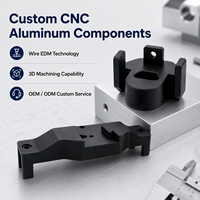 Pièces en aluminium usinées CNC sur mesure avec usinage par électroérosion à fil et pièces de tournage et de fraisage de haute précision 3D pour la modification automobile