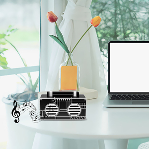 2024 Nhà Máy OEM Biểu Tượng Tùy Chỉnh Mini Loa Tf USB Bt Loa Không Dây Âm Thanh Di Động Loa Âm Thanh Tự Làm Quà Tặng Hộp Giấy - Product Image 6