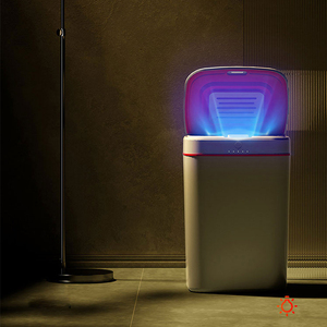 Automatic 20L 16L square smart sensor trash can with trash bag dispenser plastic sensor trash bin Tacho De Basura Intelligent