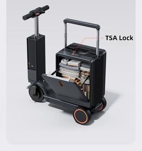 GEMULIN Valise Électrique Motorisée Intelligente 20 Pouces avec Siège, <span class=keywords><strong>Trottinette</strong></span> de Voyage, <span class=keywords><strong>Bagage</strong></span> Intelligent à Conduire - Product Image 5