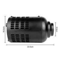 Kipas Exhaust Pintar dengan Filter Karbon Aktif, Ventilator Pemurni Udara Cerdas, Penghilang Bau, Kipas Sirkulasi Udara Senyap