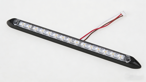 Nuevas Luces de Freno de Posición Alta para Camiones y Remolques Estilo Americano SAE-DOT, Luces de Posición Traseras con Intermitentes Fluidas de 12 Pulgadas - Product Image 4