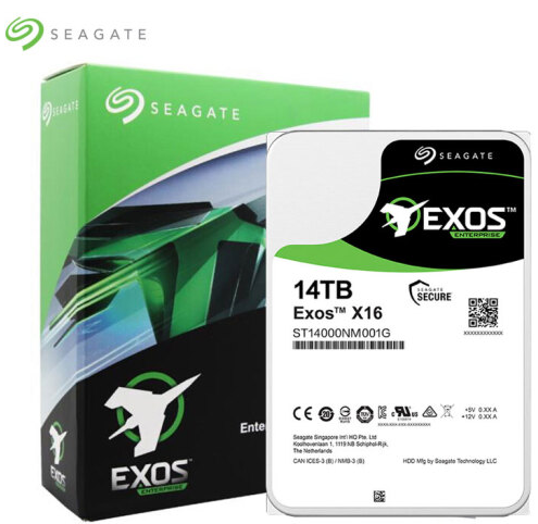 Seagate Exos X16 14TB HDD　サーバー用 Seagate Exos X16 14TB HDDサーバー用