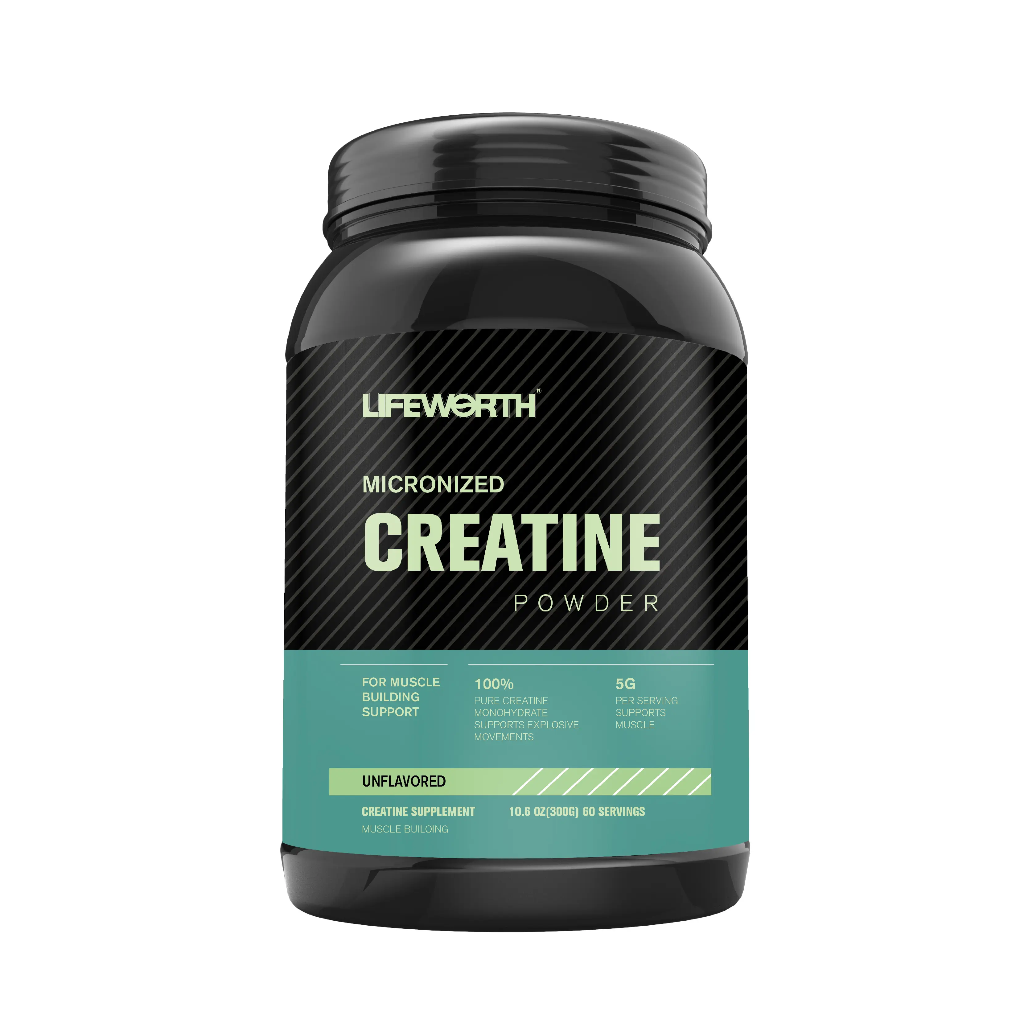 LIFEWORTH Customized Nutrition Supplements Unflavored Fruits Flavored Creatine Monohydrate Energy Drink Powder