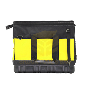 กระเป๋าเครื่องมืออเนกประสงค์แบบมีซิป ขนาด 16 นิ้ว ผลิตจากผ้า Oxford พร้อมฐานยาง สำหรับใช้งานประจำวัน - Product Image 5