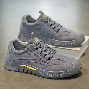 Zapatillas Casuales Transpirables de Primavera para Hombre, Nuevas Zapatillas de Trabajo Transpirables Antideslizantes para Obras de Construcción - Product Image 2