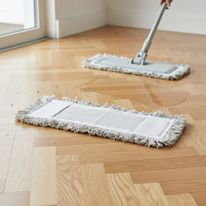 Gizmop 40 cm Dust <b>Mop</b> Microfibre Fabric Folding Type Self-Wringer Parquet <b>Flooring</b> Quick Absorption <b>Mop</b> Cover 20,000 Durable - Product Image 3