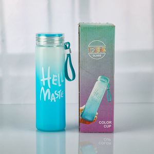 Dd4410 400Ml Travel <b>Glass</b> <b>Bottle</b> Boiling Water Dishwasher Safe Lid Rope Modern Design Luxury High Quality Sport - Product Image 1