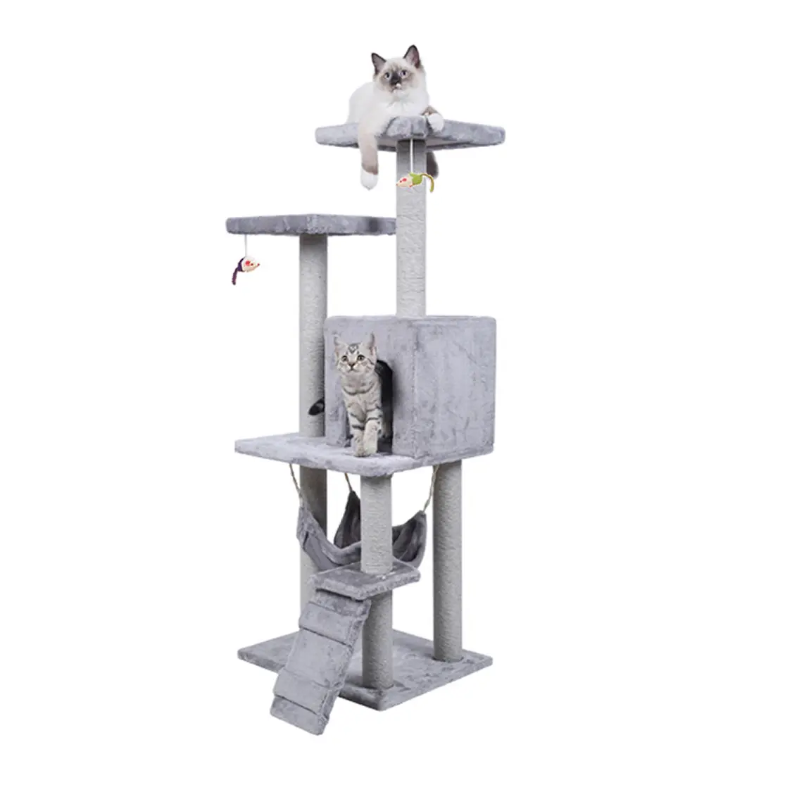 5 strati Pet Supplies Pet Toy Cat Climbing Frame 4 strati Cat Climbing Tree Cat Scratching Board