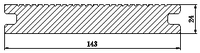 Revêtement de terrasse en bois-plastique moderne, extérieur, solide, rainuré, antidérapant, écologique, imperméable, garantie 5 ans pour balcon, jardin, terrasse