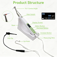 Endomotor dengan Apex Locator 2 in 1 Peralatan Gigi Smart Endo Motor ApexLocator Terintegrasi Instrumen Endodontik Rotary Root Canal