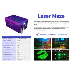 Laberinto láser <span class=keywords><strong>de</strong></span> plástico interactivo, sala <span class=keywords><strong>de</strong></span> <span class=keywords><strong>Escape</strong></span>, parque <span class=keywords><strong>de</strong></span> atracciones, pared, activar espacio, etiqueta láser, desafío, actividad, equipo <span class=keywords><strong>de</strong></span> juego - Product Image 2