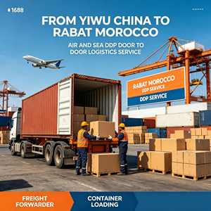 Spediteur Yiwu China nach <span class=keywords><strong>Rabat</strong></span> Marokko Luft- und Seefracht DDP Tür-zu-Tür Logistik-Service - Product Image 4