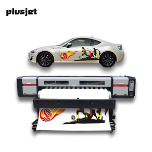 适用于Hoson板打印机的Plusjet大幅面，配有Epson XP600/F1080-A1/I3200-E1/I1600-E1头PJ-181Q生态溶剂打印机 - Product Image 6