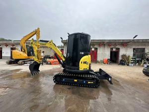 Mini taille originale utilisée Yanmar VIO35 pelle hydraulique diesel de 3.5 tonnes avec d'excellentes performances prix bas de haute qualité - Product Image 5
