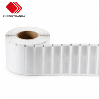 Étiquettes RFID personnalisables imprimables pour l'identification à longue distance, autocollants imperméables pour pare-brise de voiture, étiquettes RFID UHF