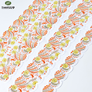 Bordure en dentelle d'organza soluble dans l'eau de haute qualité, sexy, multicolore, avec strass, broderie, 3 ensembles, hotfix, <span class=keywords><strong>DMC</strong></span>, pour robe - Product Image 1
