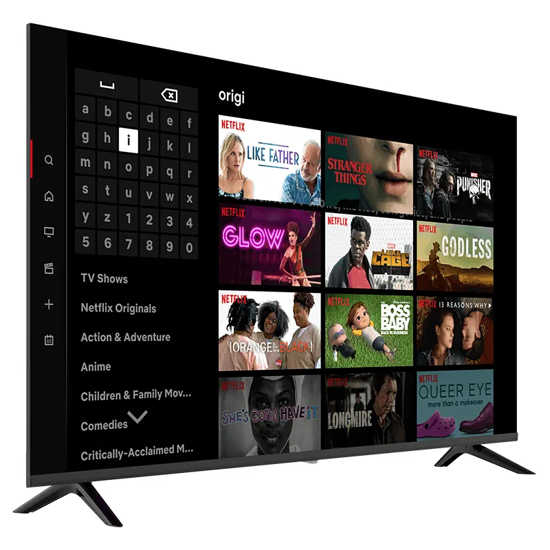 Pantalla plana 4k uhd para televisor, venta al por mayor, 65, 55, 32 pulgadas, led, lcd, inteligente, android, mi